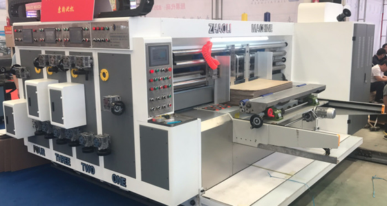 Chiny Flexo Printing Maszyna do cięcia tektury falistej w pełni automatyczna dostawca