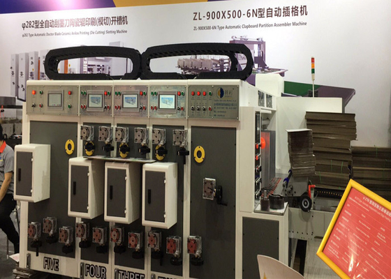 Chiny Automatyczna niezależna drukarka fleksograficzna Slotter Die Cutter / 2 kolory Drukarka fleksograficzna dostawca
